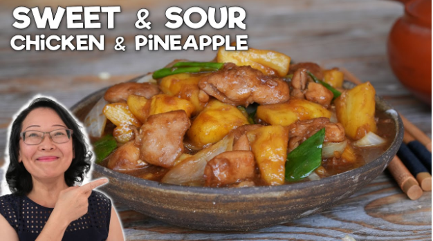 sweet n sour pineapple chicken