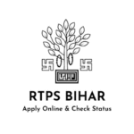 rtps bihar application status