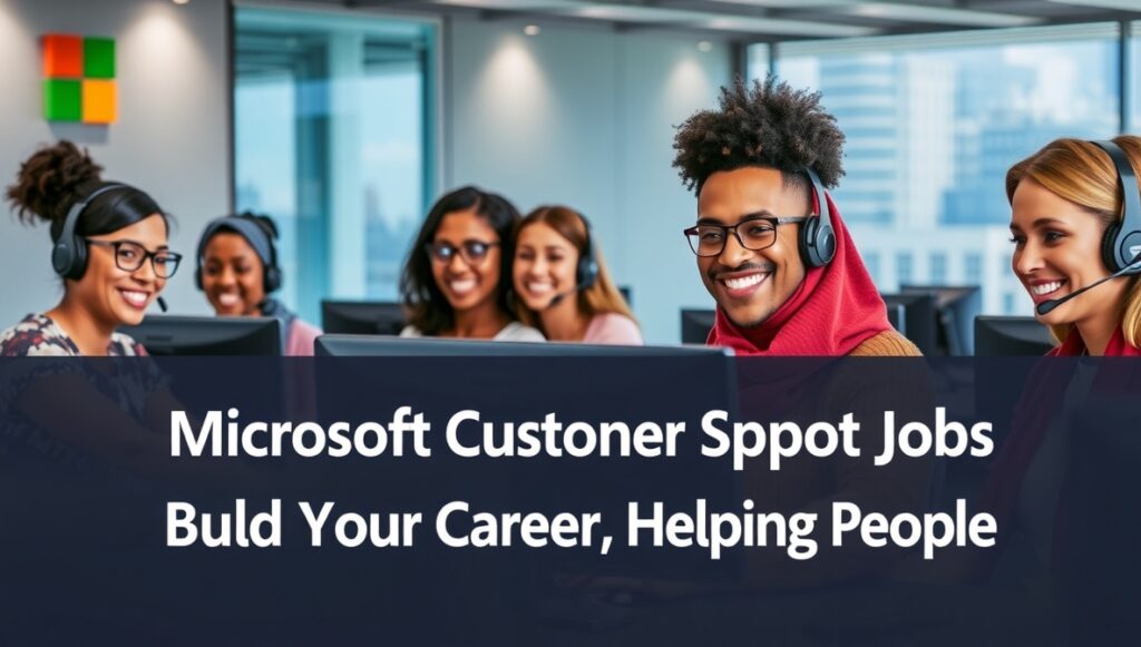 Microsoft Customer Support Jobs