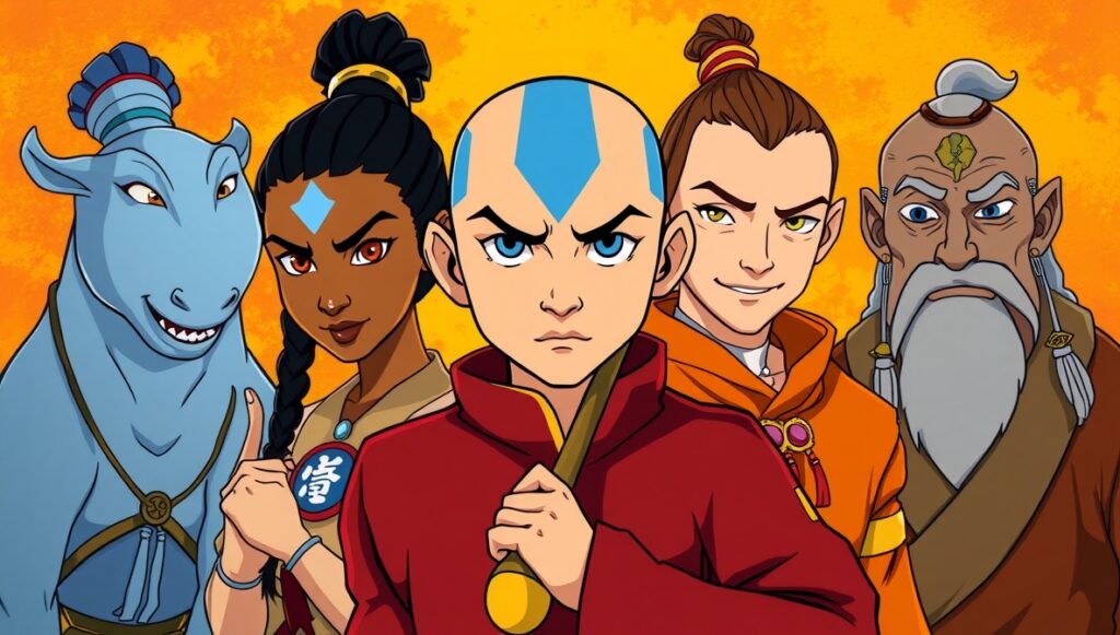 Avatar The Last Airbender Characters