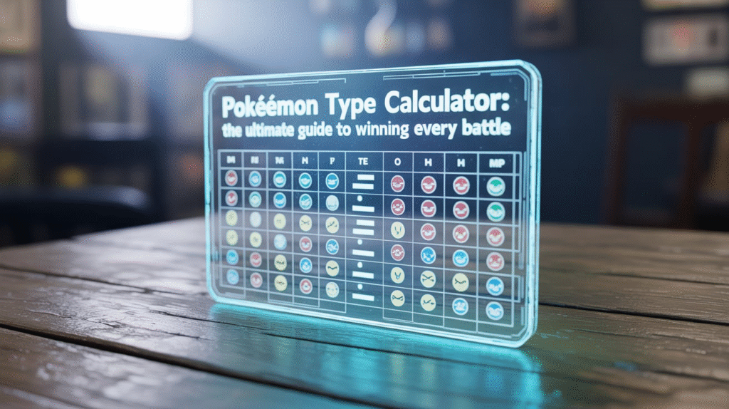 Pokemon Type Calculator