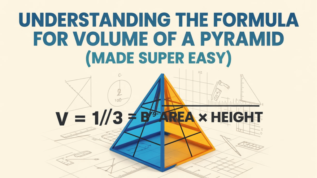 Formula for Volume of a Pyramid