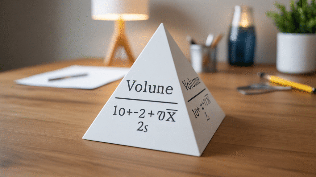 Formula for Volume of a Pyramid